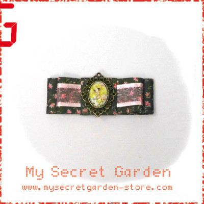 Candy Candy キャンディ・キャンディ Candice White Ardlay Anime Cabochon Hair Bows Hair Clip 